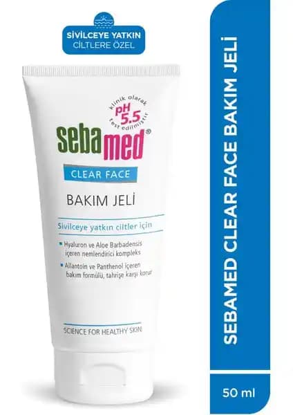 Sebamed Clear Face Nemlendirici Jel: Hassas ve Sivilceye Yatkın Ciltler İçin Etkili Bakım Ürünü