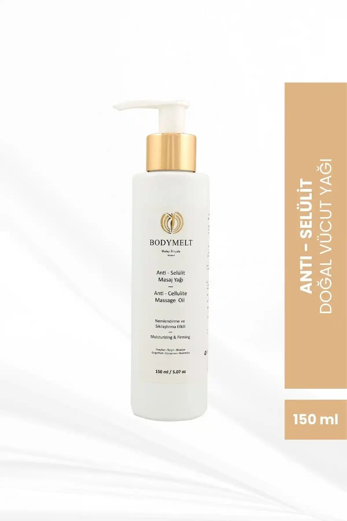 Selülit Karşıtı Doğal Masaj Yağı: Vegan ve Etkili Cilt Sıkılaştırıcı Çözüm