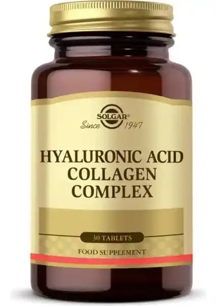 Solgar Hyaluronik Asit ve Kolajen Kompleksi: Cilt ve Eklem Sağlığını Destekleyen Takviye Gıda