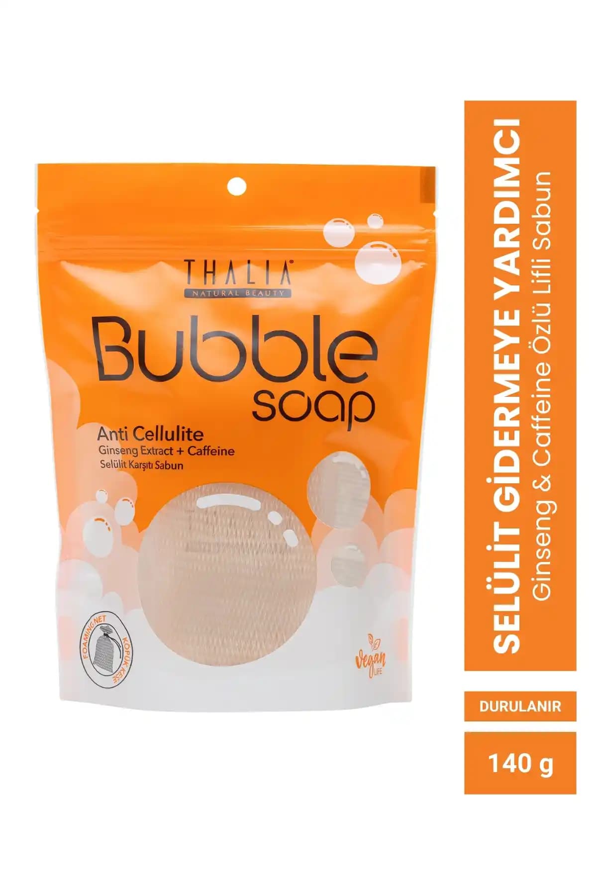 Thalia Lifli Sabun Ginseng ve Kafein ile Selülit Gidermede Etkili ve Doğal Çözüm