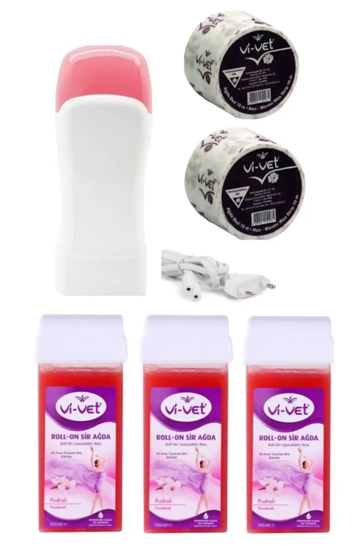 Vi Vet Hassas Ciltler İçin 3'lü Kartuş Ağda Makinesi ve Seti Ürün İncelemesi