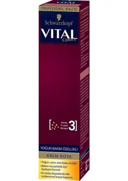 Vital Colors Şarap Kızılı 5-889 Saç Boyası ile Kalıcı ve Parlak Kızıl Renkler