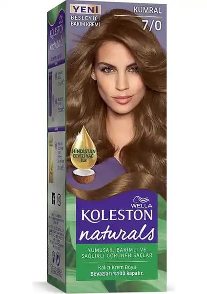 Wella Koleston NATURALS 7/0 Kumral Saç Boyası: Doğal ve Kalıcı Renk Seçeneği