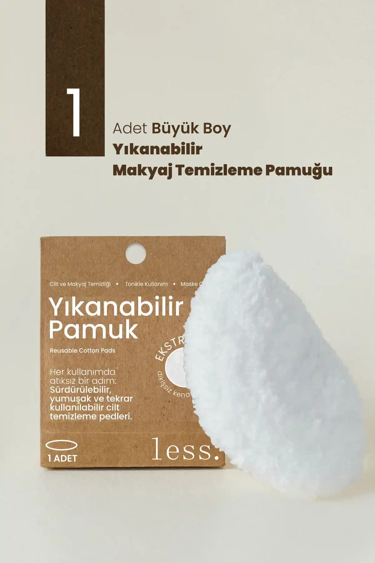 Yıkanabilir Makyaj ve Vücut Temizleme Pamuğu: Çevre Dostu ve Uzun Ömürlü Temizlik Alternatifi