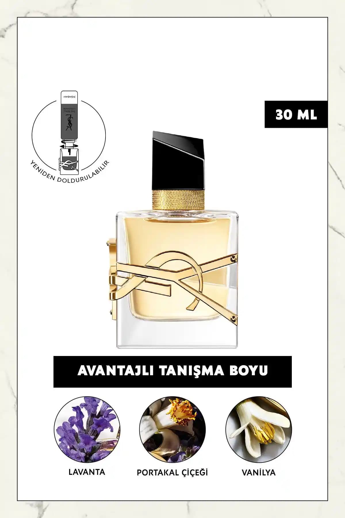 Yves Saint Laurent Libre EDP 30 ml Kadınlar İçin Modern ve Kalıcı Parfüm