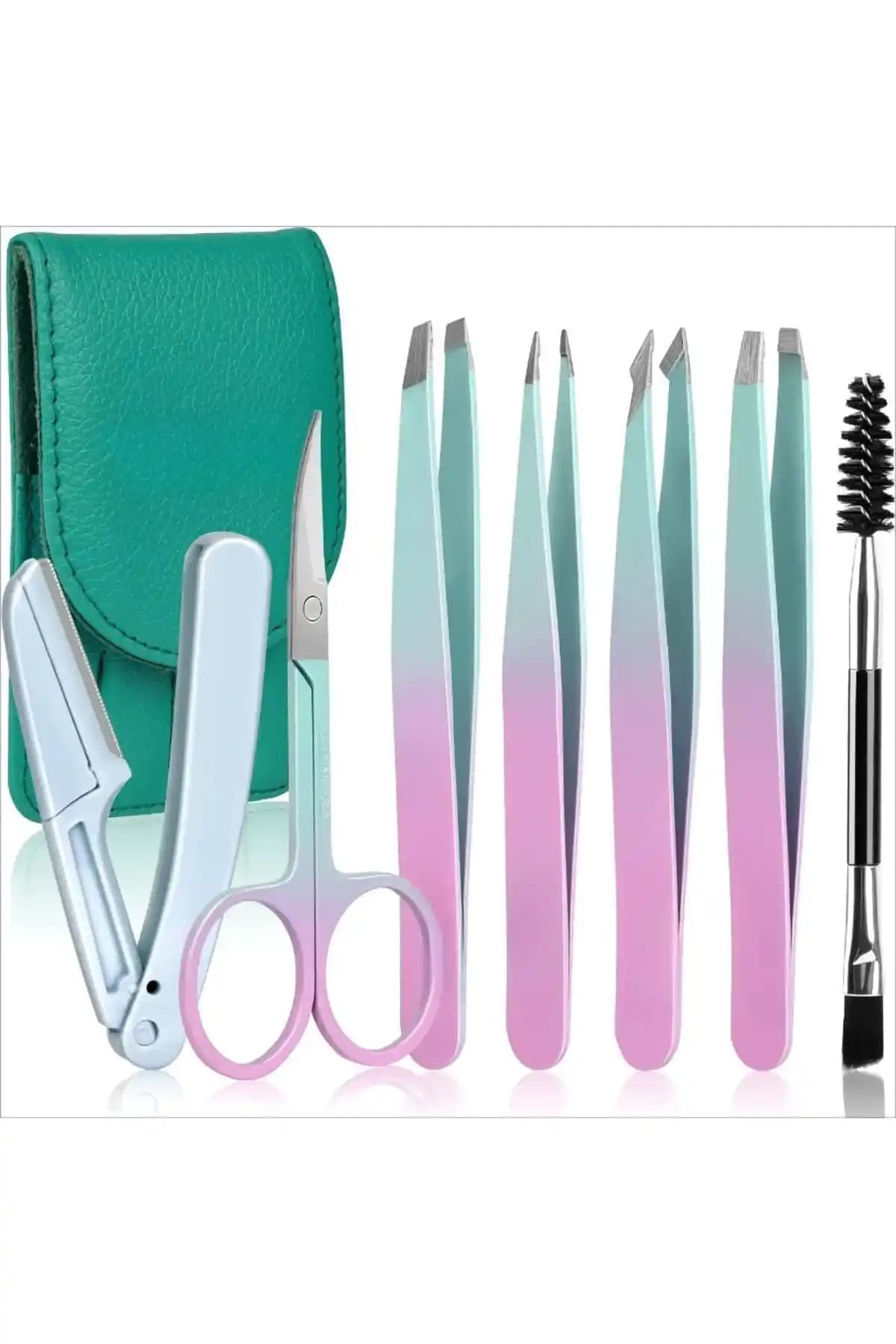 YYB Kadınlar İçin 7 Parça Cımbız Seti: Estetik ve Fonksiyonellik Bir Arada