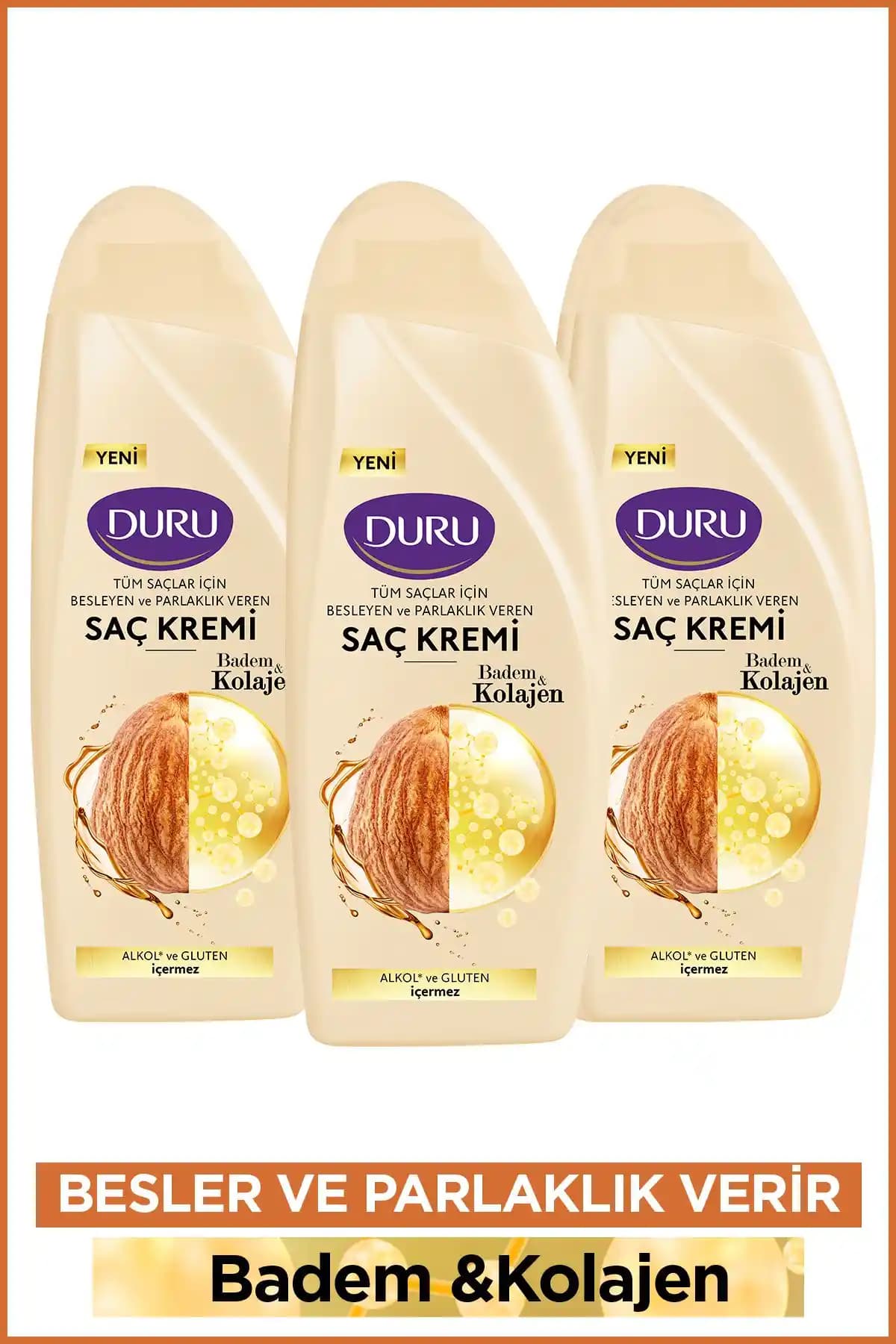 Duru Badem & Kolajen ile Elidor 7/24 Kurtarıcı saç kremi karşılaştırması