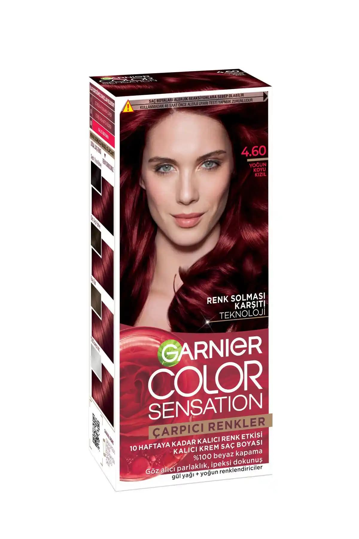 Garnier Çarpıcı Renkler 4.60 ve Siyah Saç Boyası Karşılaştırması