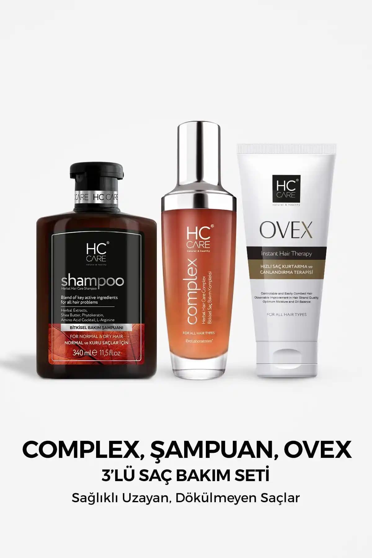 HC Care Complex ve HC Care Ovex Karşılaştırması Saç Bakımında Hangi Ürün Daha Etkili?