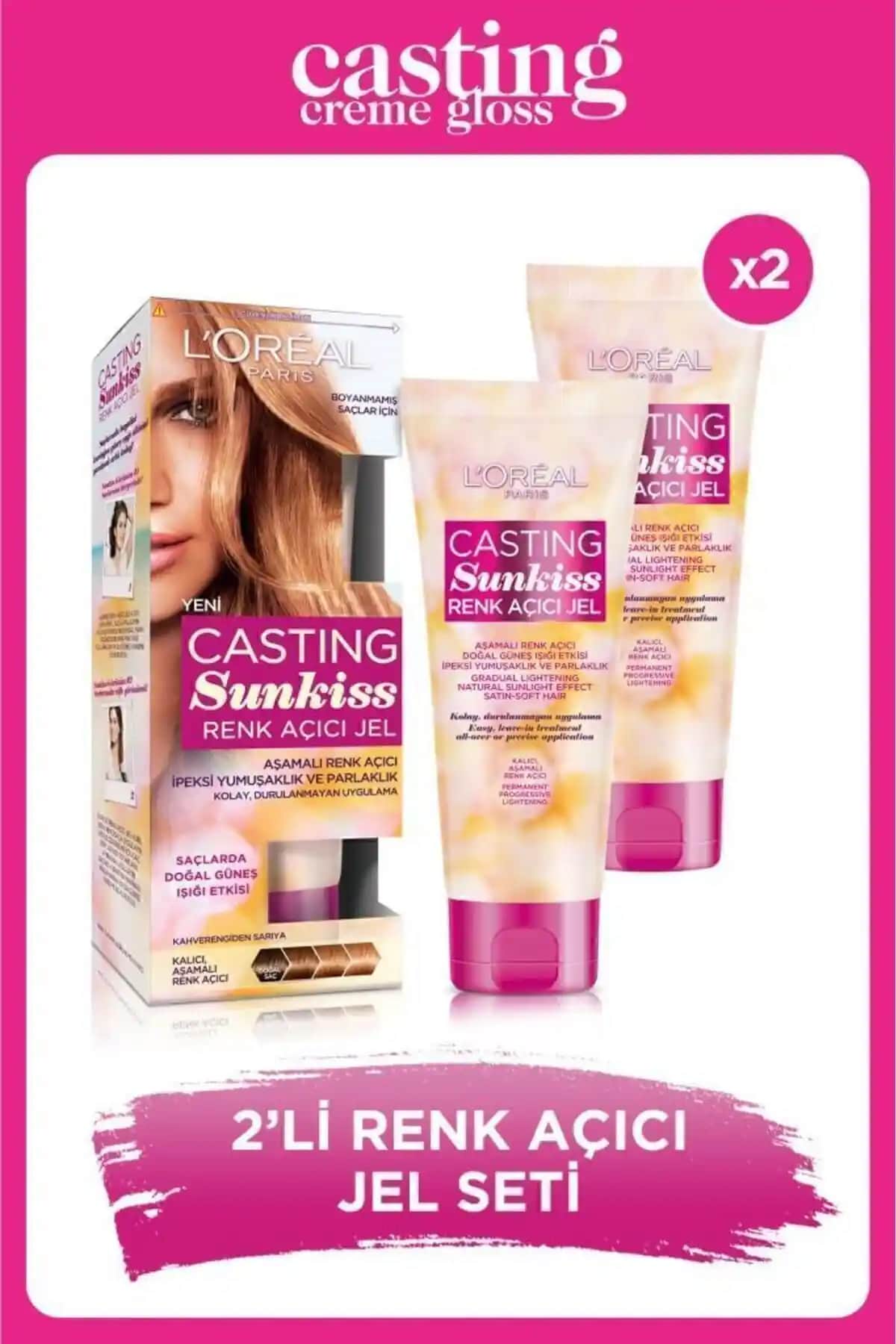 L'Oreal Paris Casting Sunkiss ve Renk Açıcı Jel Ürünlerinin Karşılaştırması