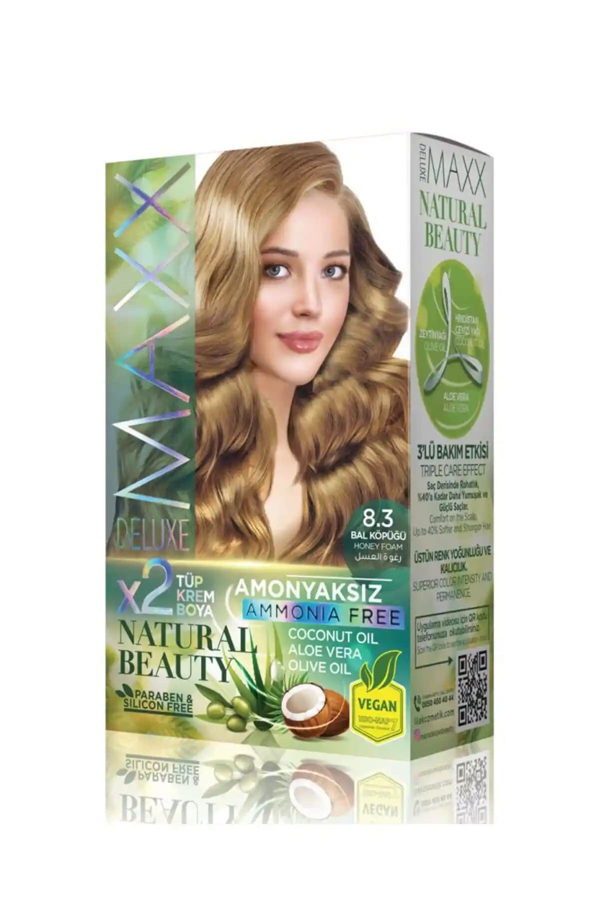 MAXX DELUXE 8.3 ve Golden 8.3 Saç Boyaları Karşılaştırması