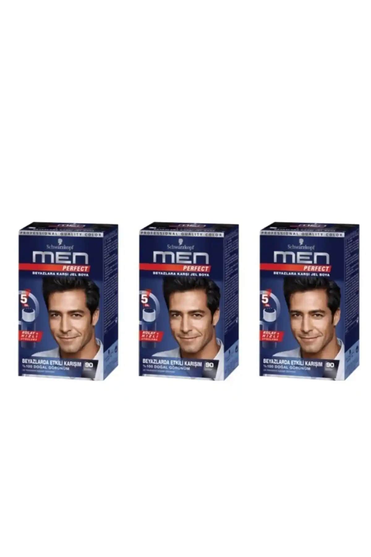 Saç Boyası Karşılaştırması: Schwarzkopf Men Perfect Siyah ve Wella Koleston Naturals 8/1