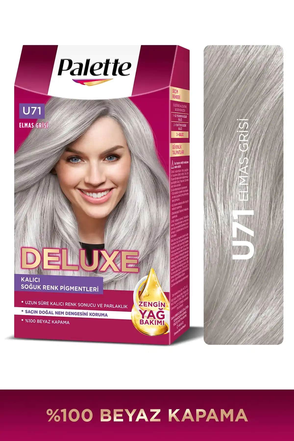 Saç Boyası Seçimi: Palette Deluxe ve Sea Color Füme Gri Karşılaştırması