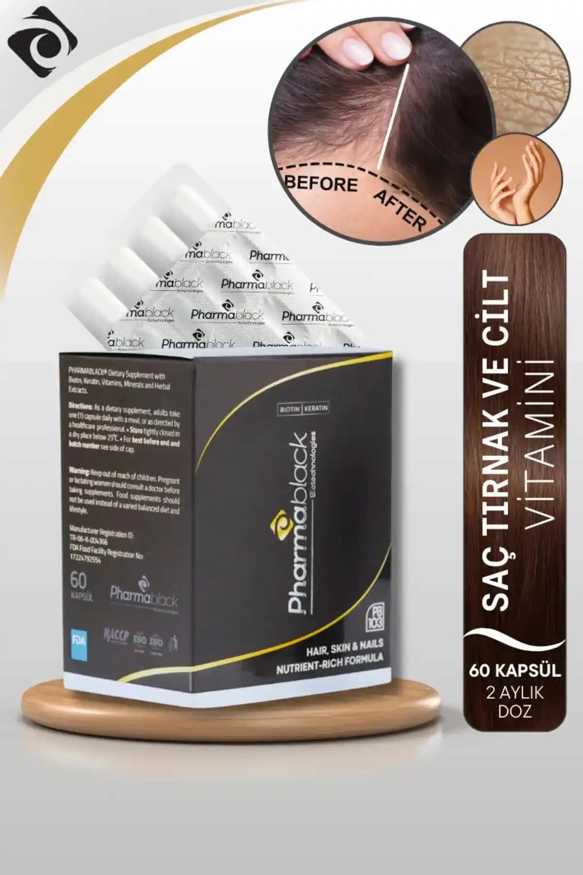 Saç Dökülmesine Karşı Pharmablack ve Quality Life Vitaminleri Karşılaştırması