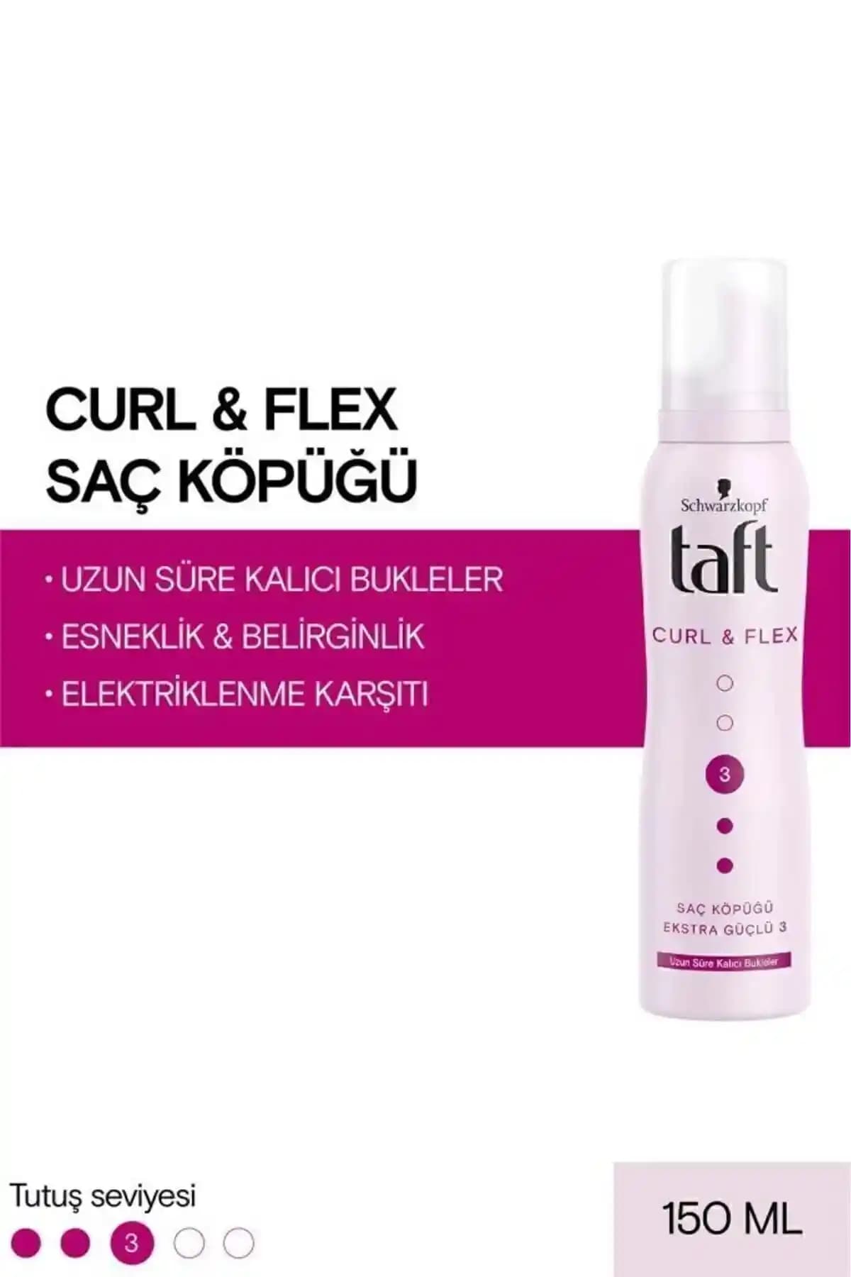 Taft Curl & Flex ve Taft Power Kaşmir Saç Köpüğü Karşılaştırması ve Kullanım İpuçları