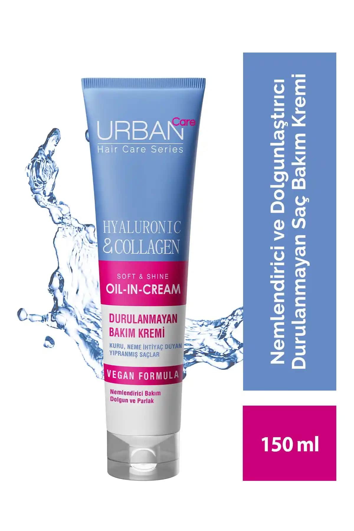 Urban Care Hyaluronik Asit ve Kolajen İçeren Kuru Saçlar İçin En İyi Durulanmayan Ürünler Listesi