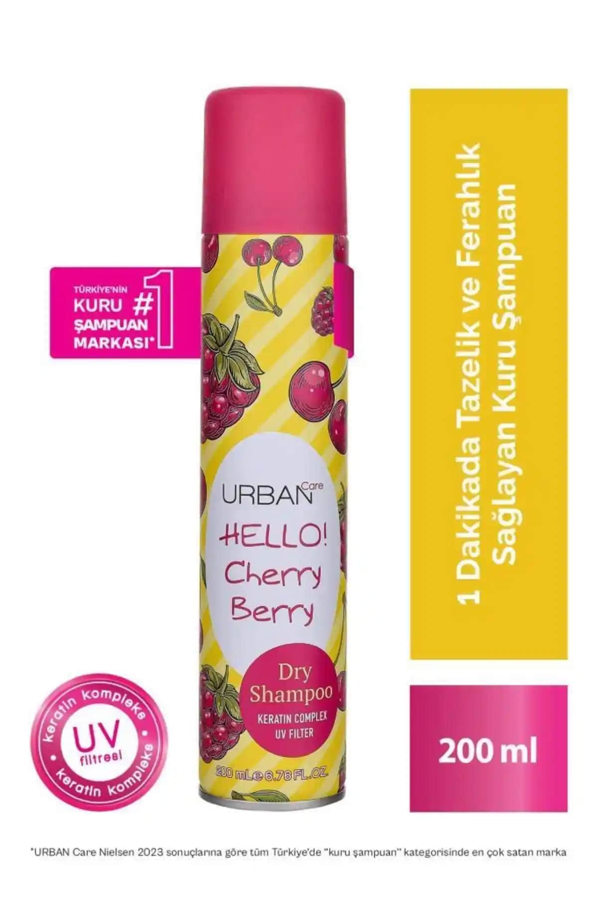 Urban Care Kuru Şampuan Karşılaştırması: Hello Cherry Berry ile Tropik Meyve ve Çiçek