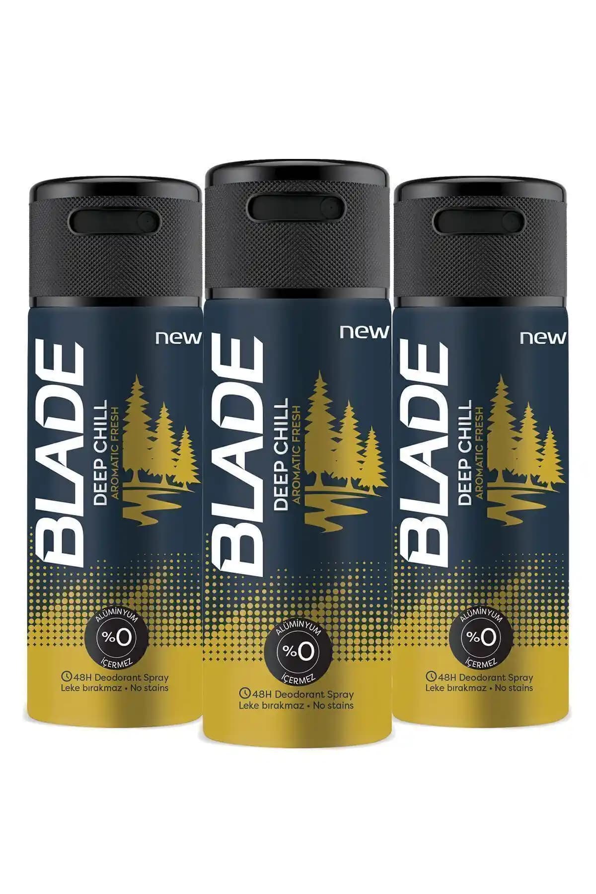 Blade Deep Chill Erkek Deodorant: Taze ve Kalıcı Ferahlık Sağlayan Bir Seçenek