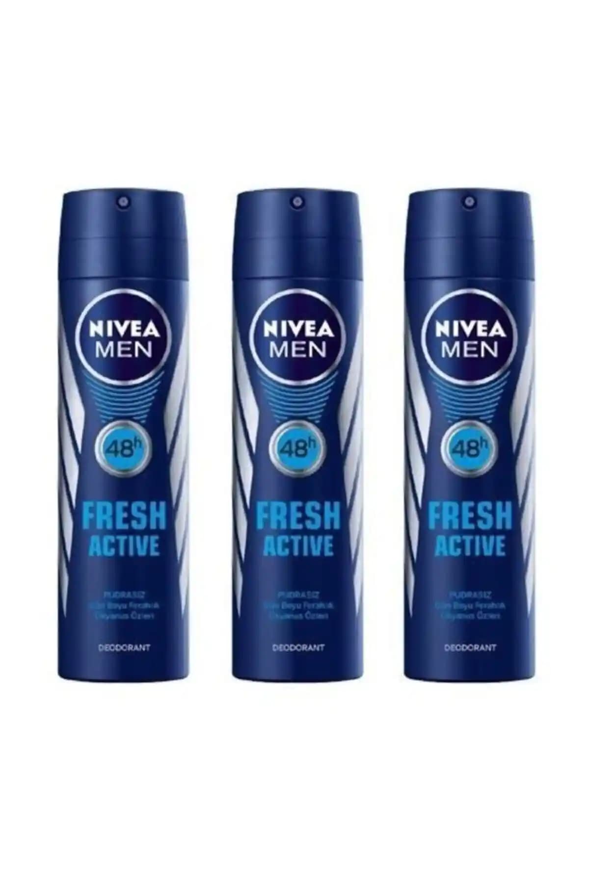 NIVEA Men Deodorant Fresh Active: Gün Boyu Ferahlık ve Koruma İçin Etkili Çözüm