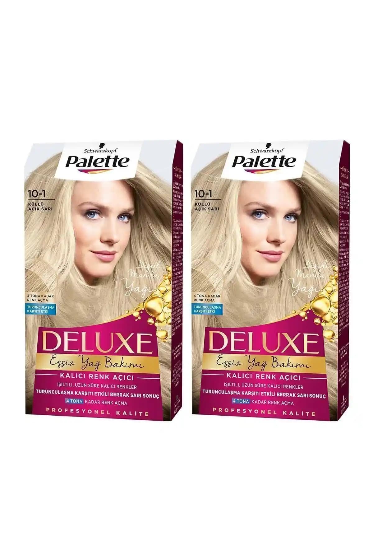 Palette Deluxe 10-1 Küllü Açık Sarı: Güçlü ve Kalıcı Saç Renkleri İçin İdeal Seçenek