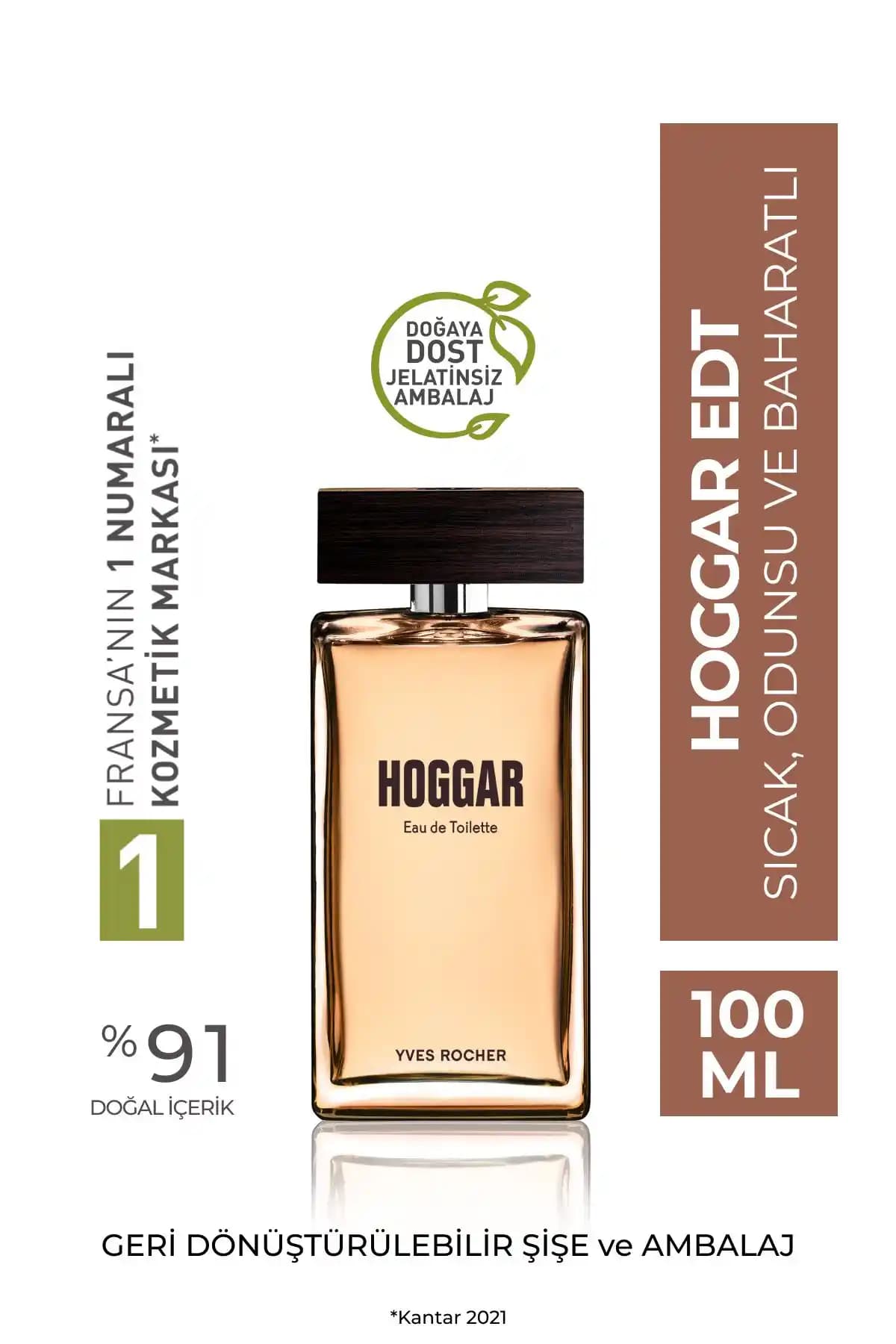 Yves Rocher Hoggar Erkek EDT: Baharatlı ve Kalıcı Parfüm Seçeneği