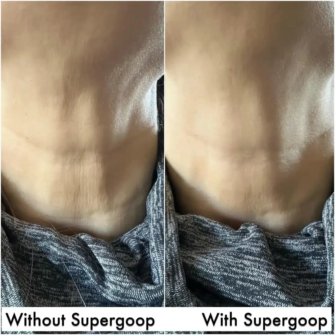 Boyundaki İnce Kırışıklıklar İçin Supergoop Mineral Matte Screen SPF 40 ile Geçici Çözüm