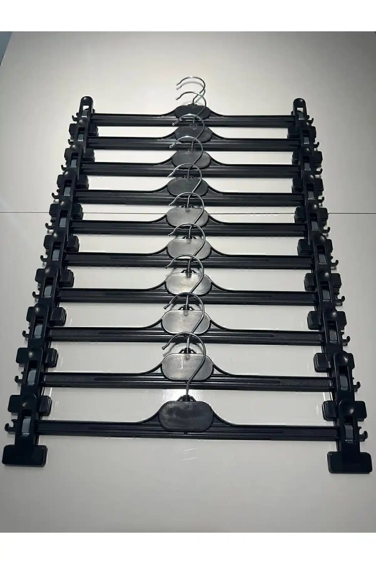 Anonim 10 Adet Mandallı Pantolon ve Etek Askısı - Pratik ve Dayanıklı Giyim Aksesuarı