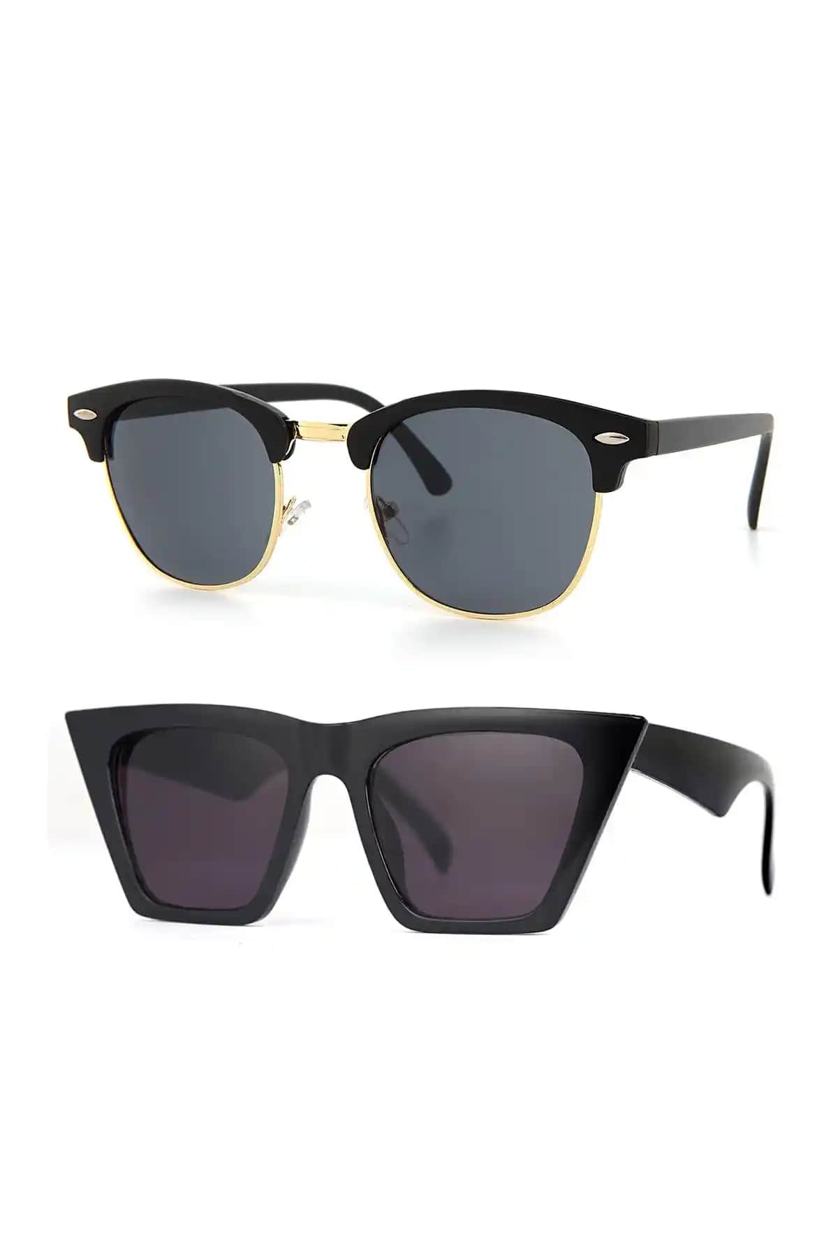 Aqua Di Polo 1987 Siyah Kadın Güneş Gözlüğü Seti Şık ve Dayanıklı Tasarım