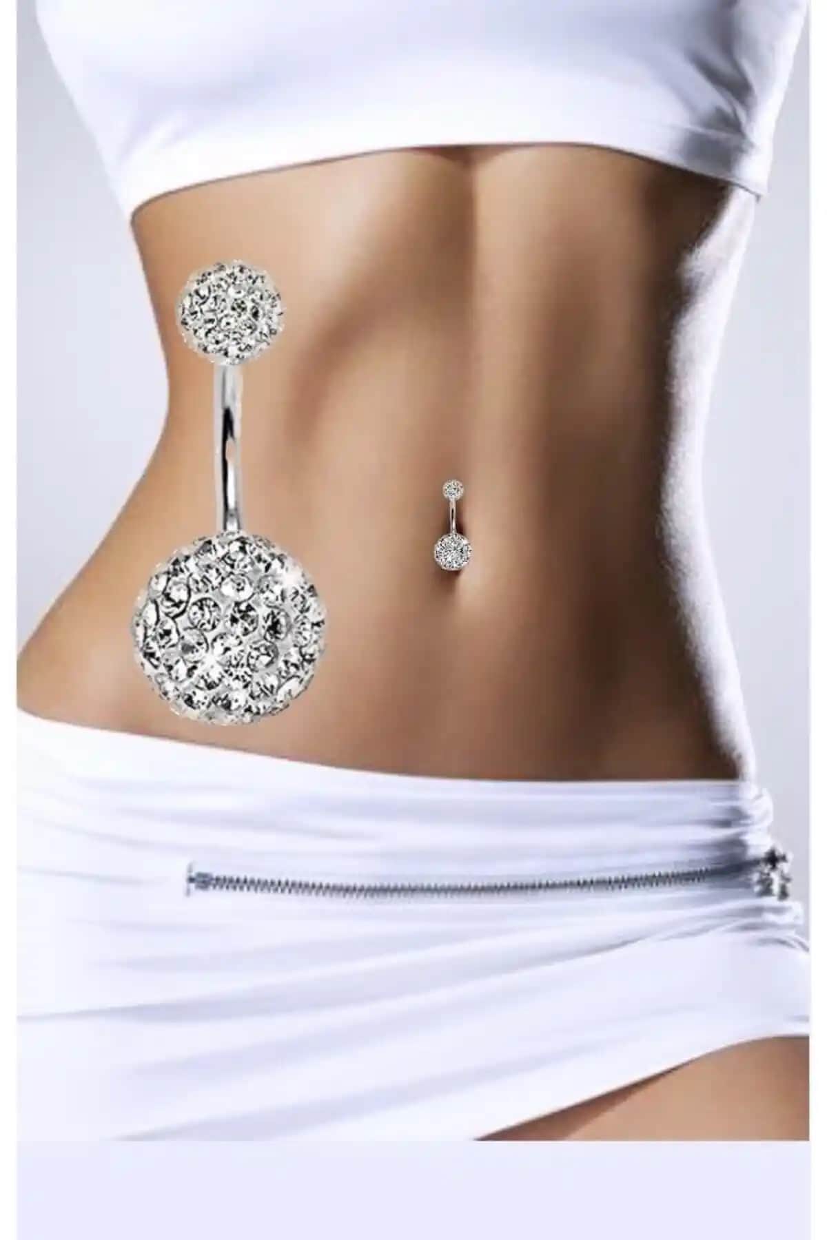 Arescollection Cerrahi Çelik Zirkon Taşlı Şambala Göbek Piercingi İncelemesi ve Kullanıcı Yorumları