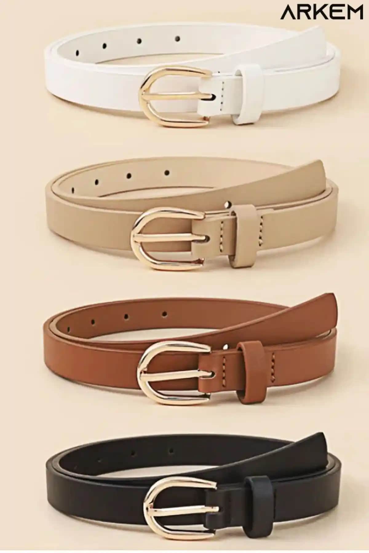 Arkem Kemer Best Serisi 4’lü Set: Şık ve Dayanıklı Kadın Kemerleri İncelemesi