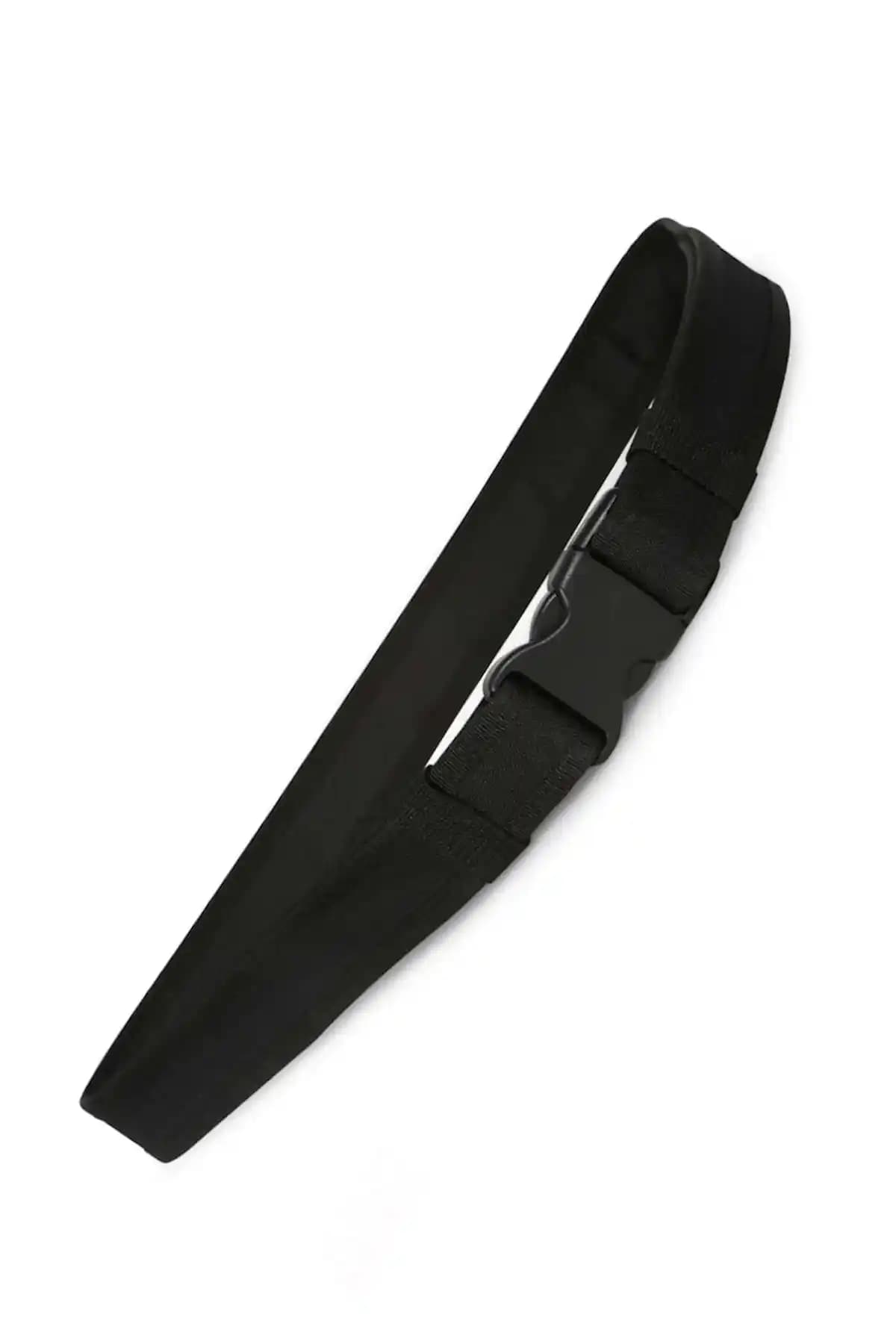 Asker Kolisi Siyah İnce Askı Palaskası: Modern ve Şık Günlük Kemer Seçeneği