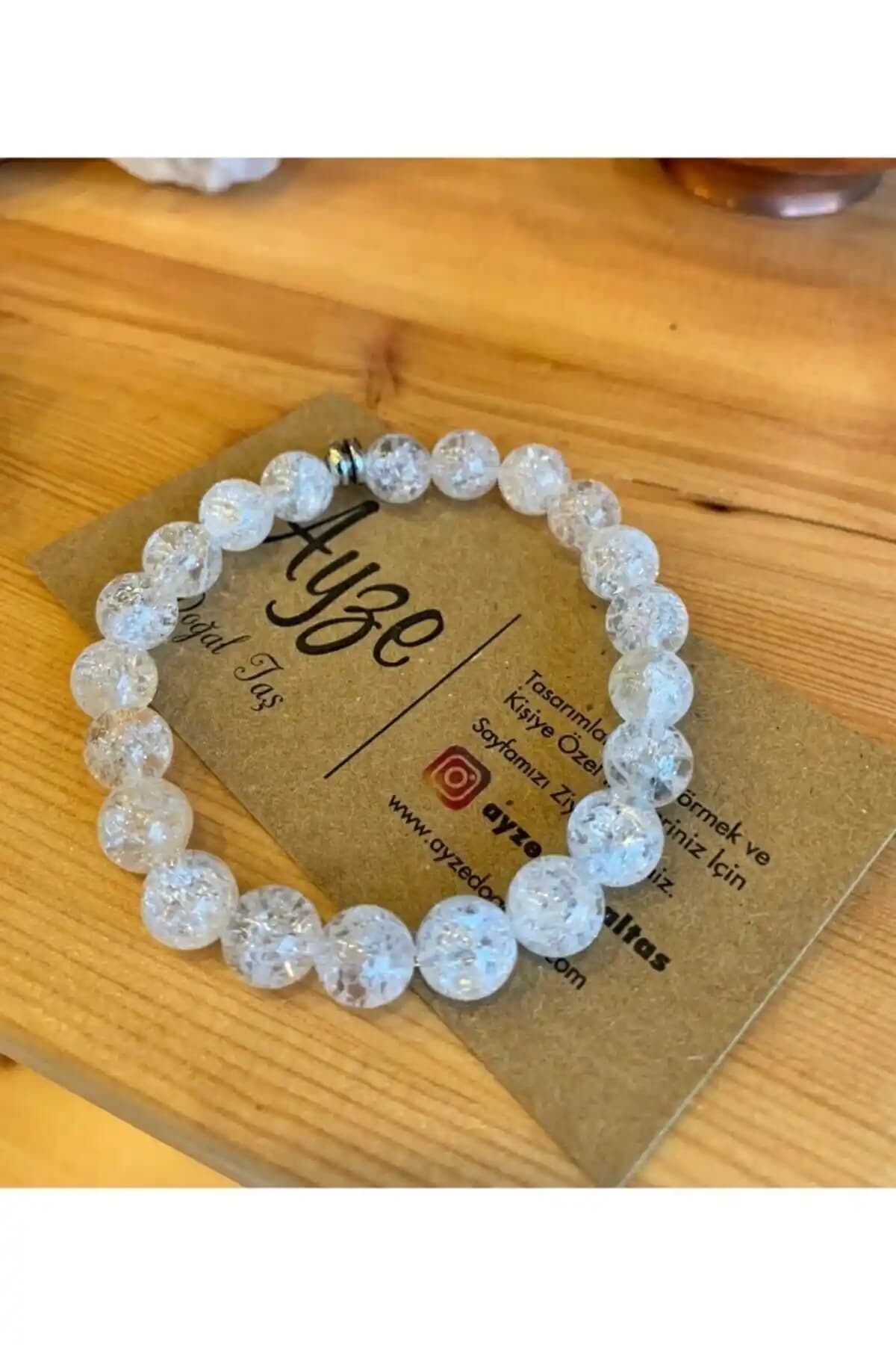 AYZE Doğaltaş Necef Bileklik: Estetik ve Enerjik Doğal Taş Takı Seçeneği