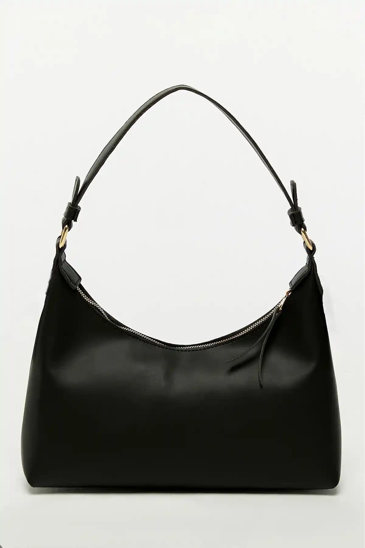 Bag&more Kadın Siyah El ve Omuz Çantası Modern Tasarım ve Dayanıklı Malzeme İle