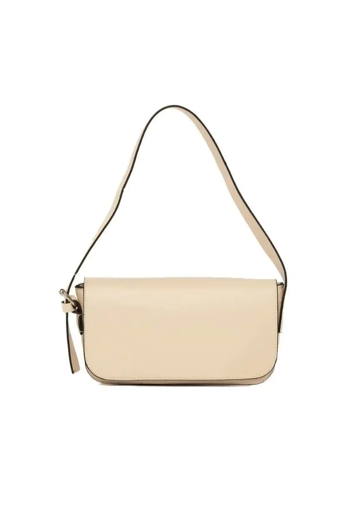 Bag&more Kapaklı Kalıp Baget Omuz ve Çapraz Çanta Modern ve Şık Tasarım