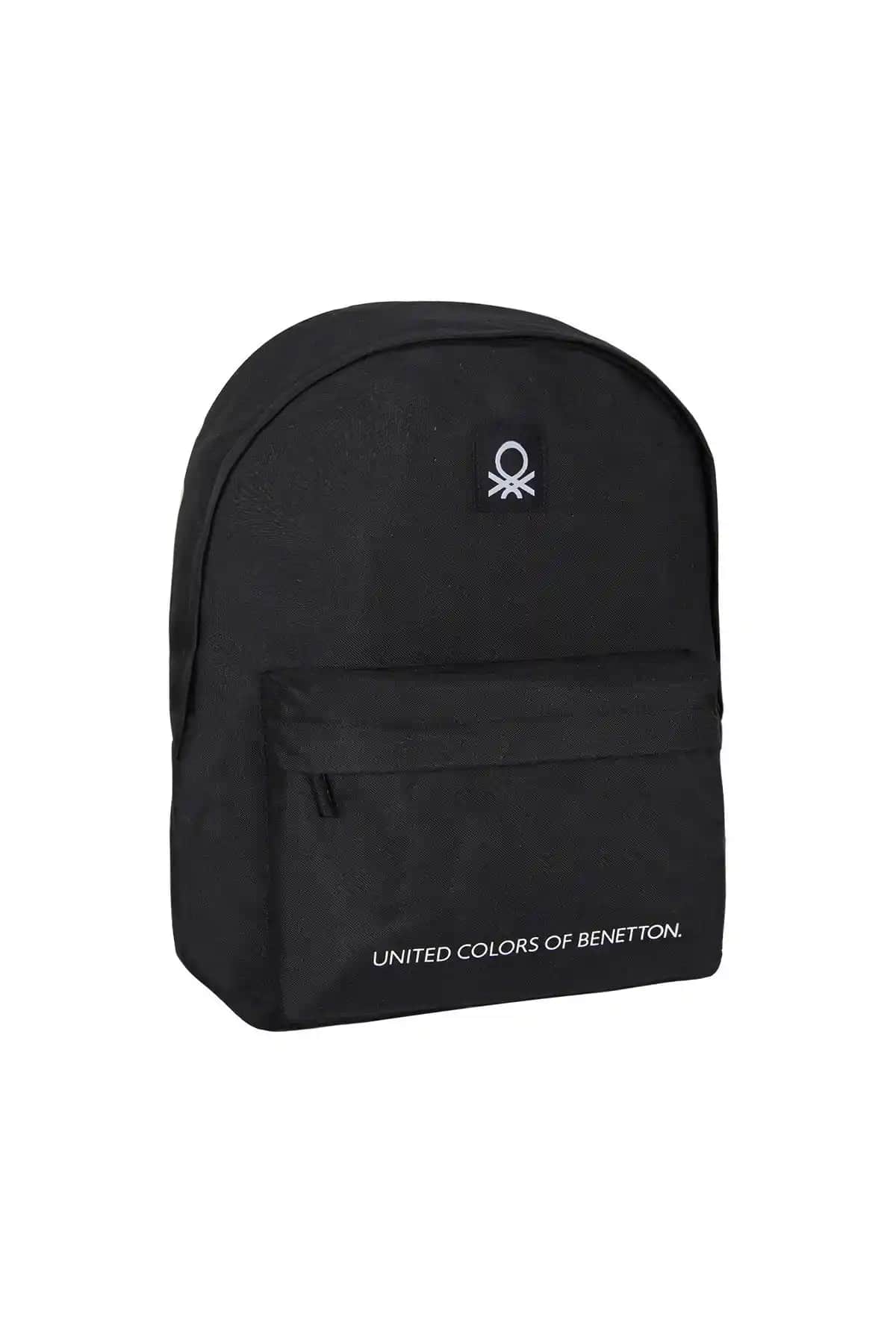 Benetton'un Sürdürülebilir ve Şık Tek Bölmeli Sırt Çantası Günlük Kullanım İçin Uygun