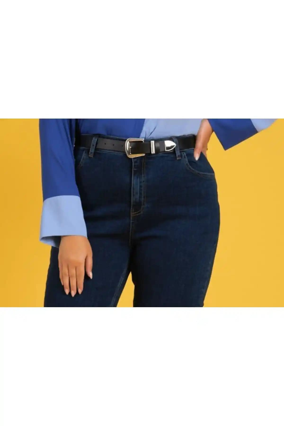 Büyük Moda Suni Desenli Deri Kemer: Şık ve Dayanıklı Aksesuar Seçenekleri