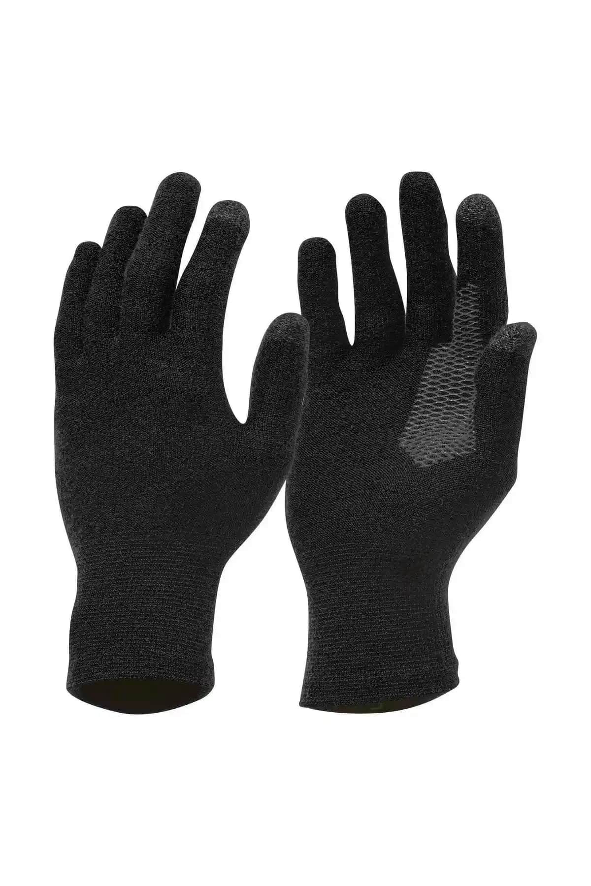 Decathlon Yetişkin Trekking İç Eldiveni Siyah Şık ve Fonksiyonel Outdoor Aksesuar