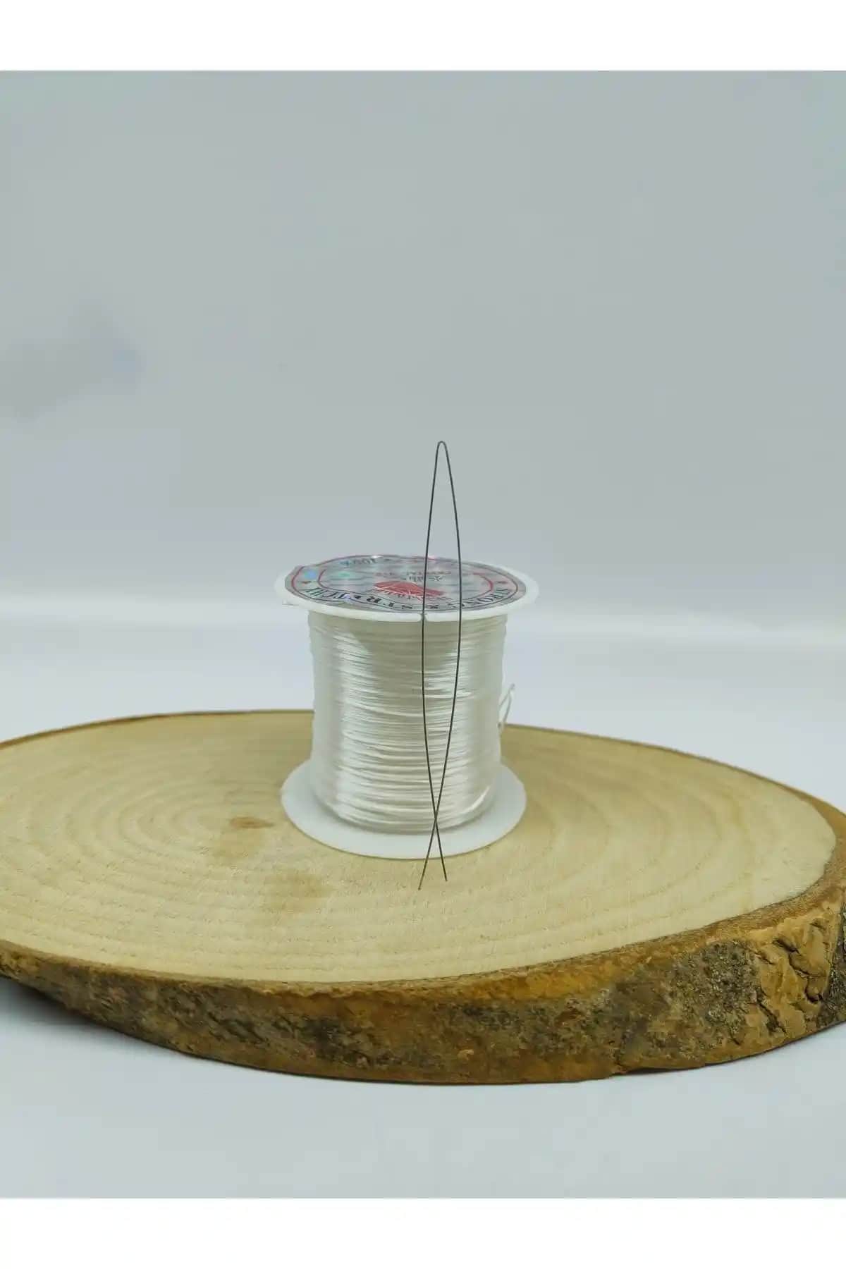 Doğal Taş Cennetİ Lastikli İp Misina: Takı ve El Sanatları İçin Dayanıklı Elastik Malzeme