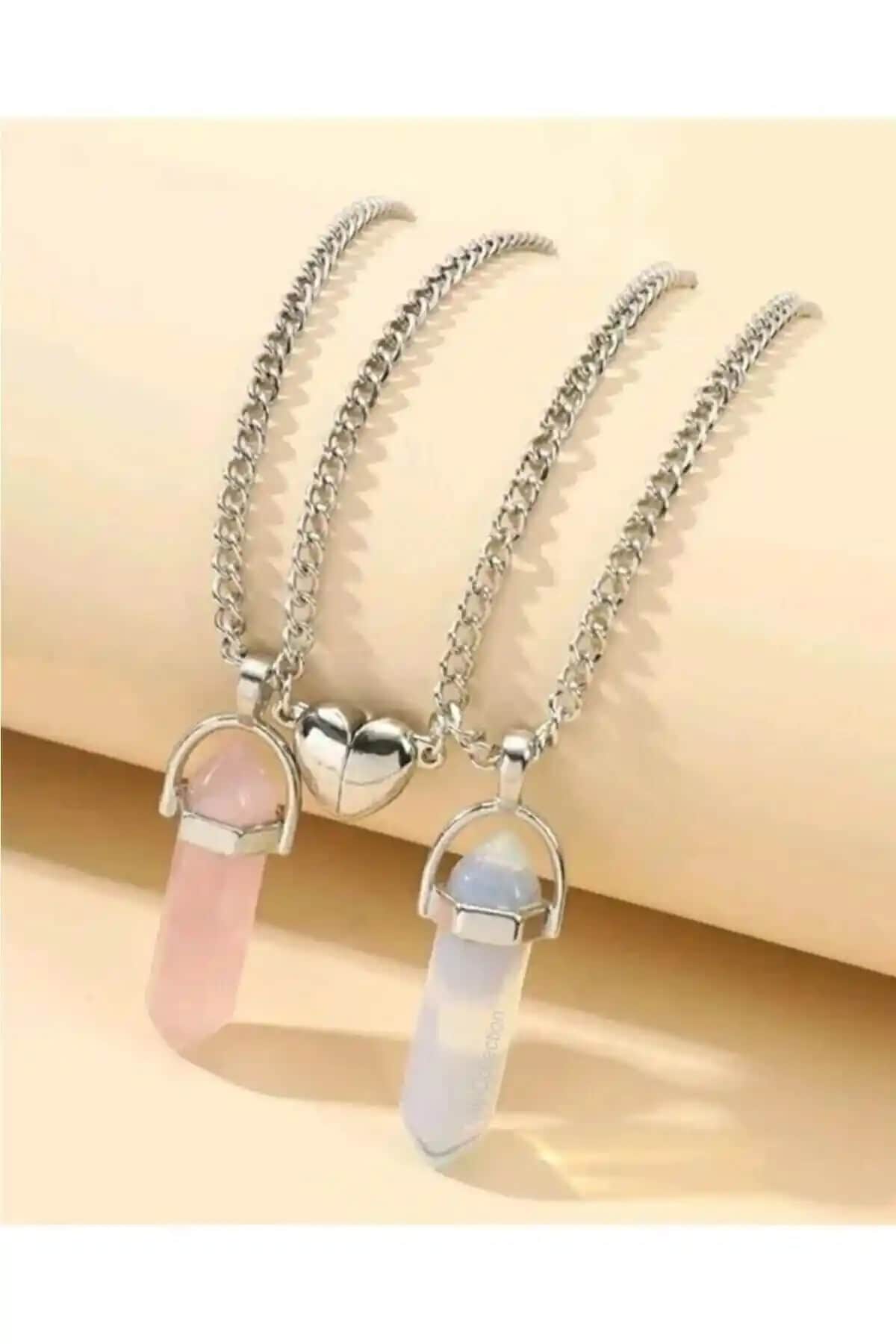 ema İkili Mıknatıslı Doğal Taş Oniks Çift Sevgili Zincirli Kolye Özellikleri ve Kullanım Rehberi