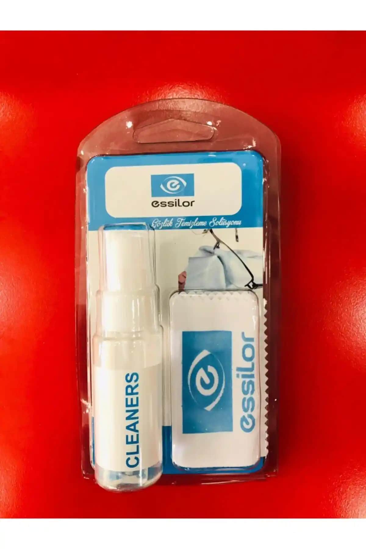 ESSİLOR Gözlük Temizleme Spreyi ve İpek Bez ile Günlük Bakımda Şıklık ve Temizlik
