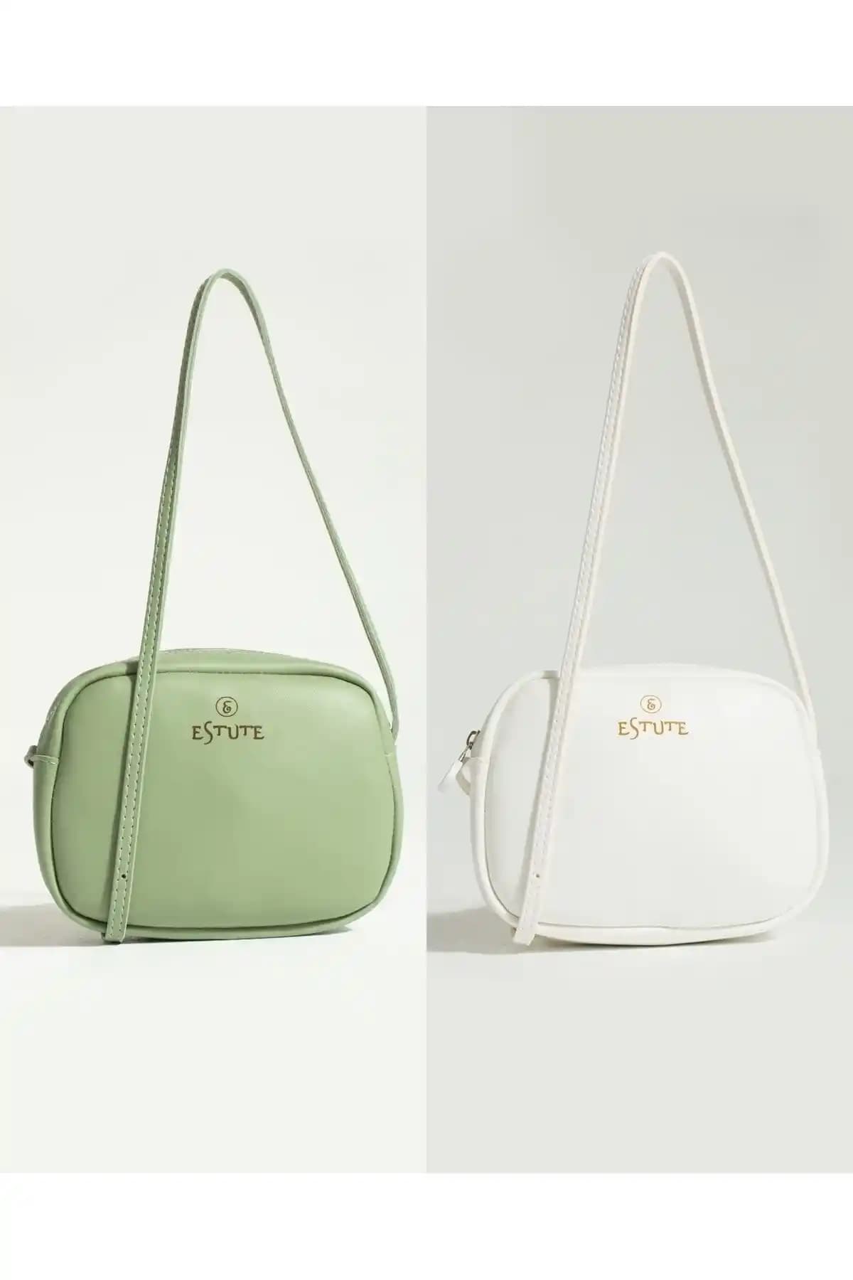ESTUTE Kadın 2'li Paket Çanta: Modern ve Fonksiyonel Tasarım ile Günlük Şıklık
