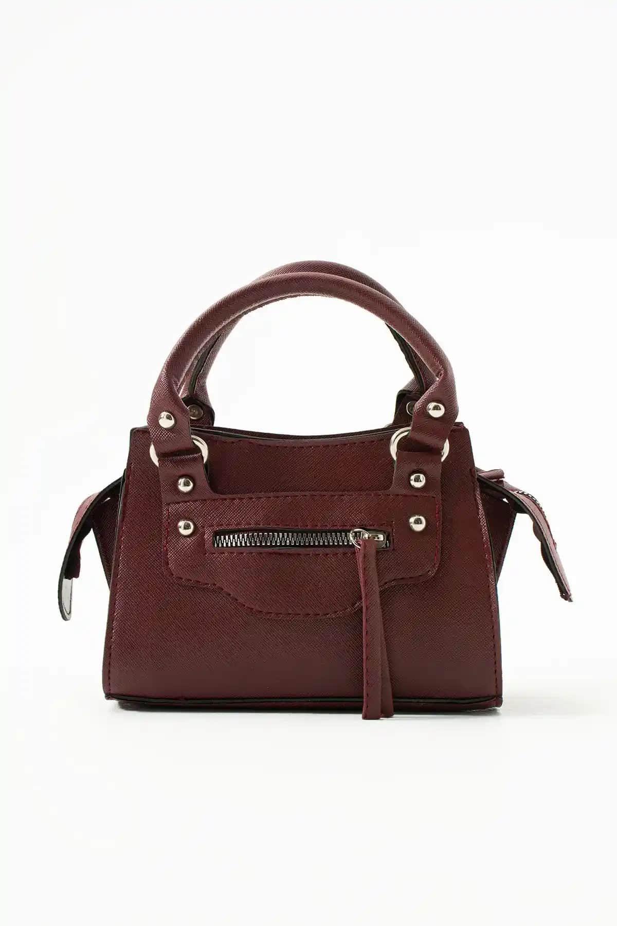 ESTUTE Kadın El ve Omuz Çantası Miny City Şık ve Sürdürülebilir Tasarım