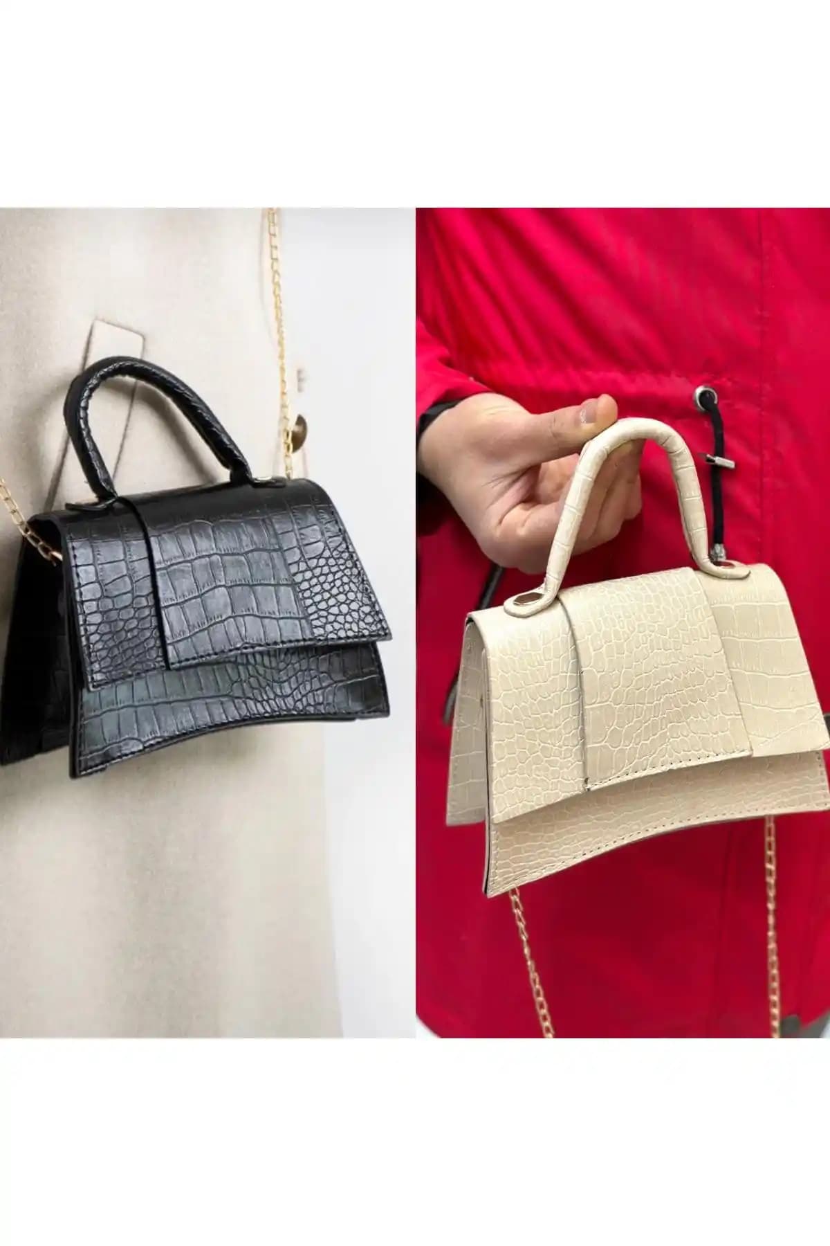 Estute Kadın Miny City El ve Omuz Çantası Modern ve Zarif Tasarımıyla Günlük Kullanım İçin Uygun