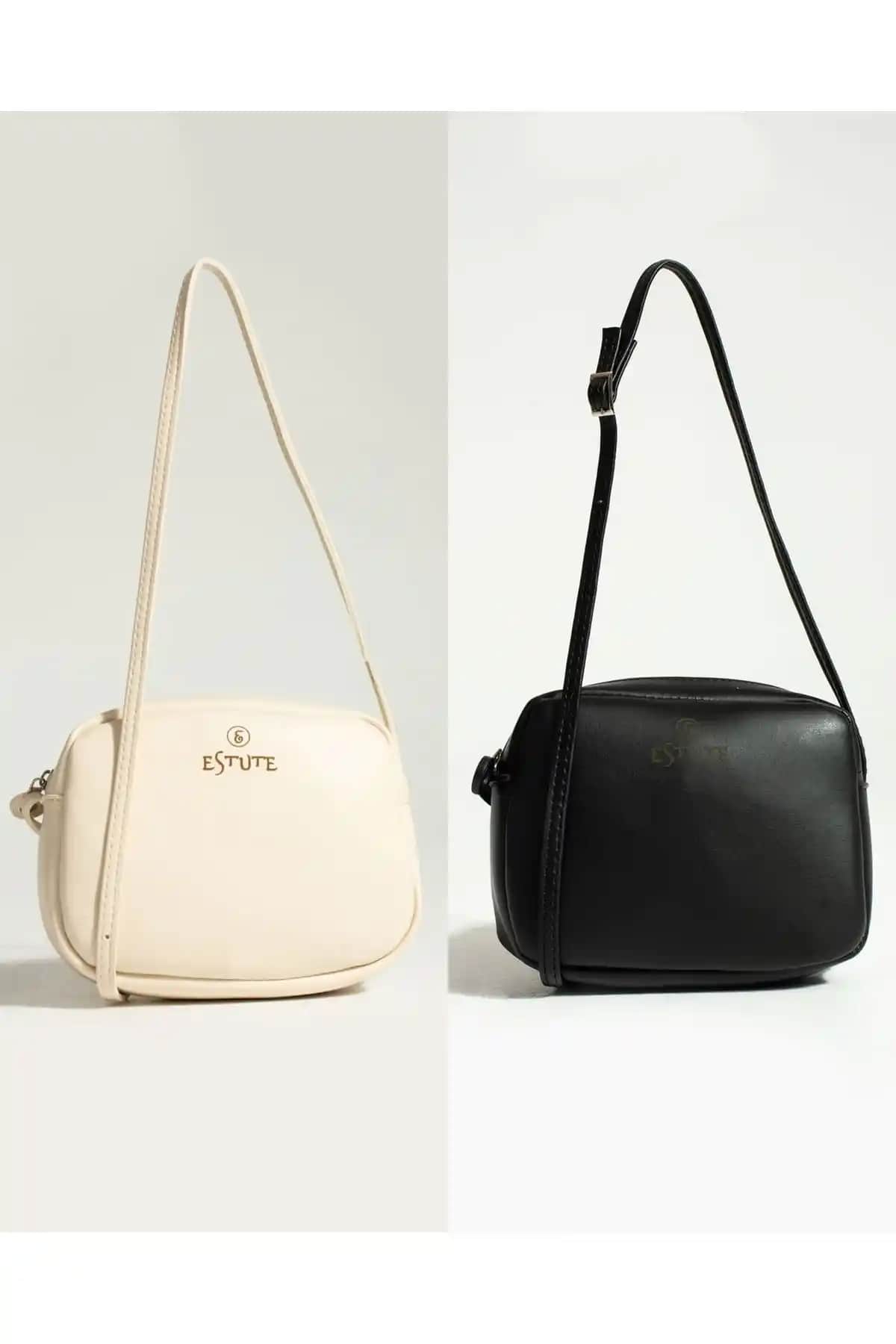 ESTUTE Kadın Omuz Çantası Mini City Modern ve Şık Tasarımıyla Günlük Kullanıma Uygun