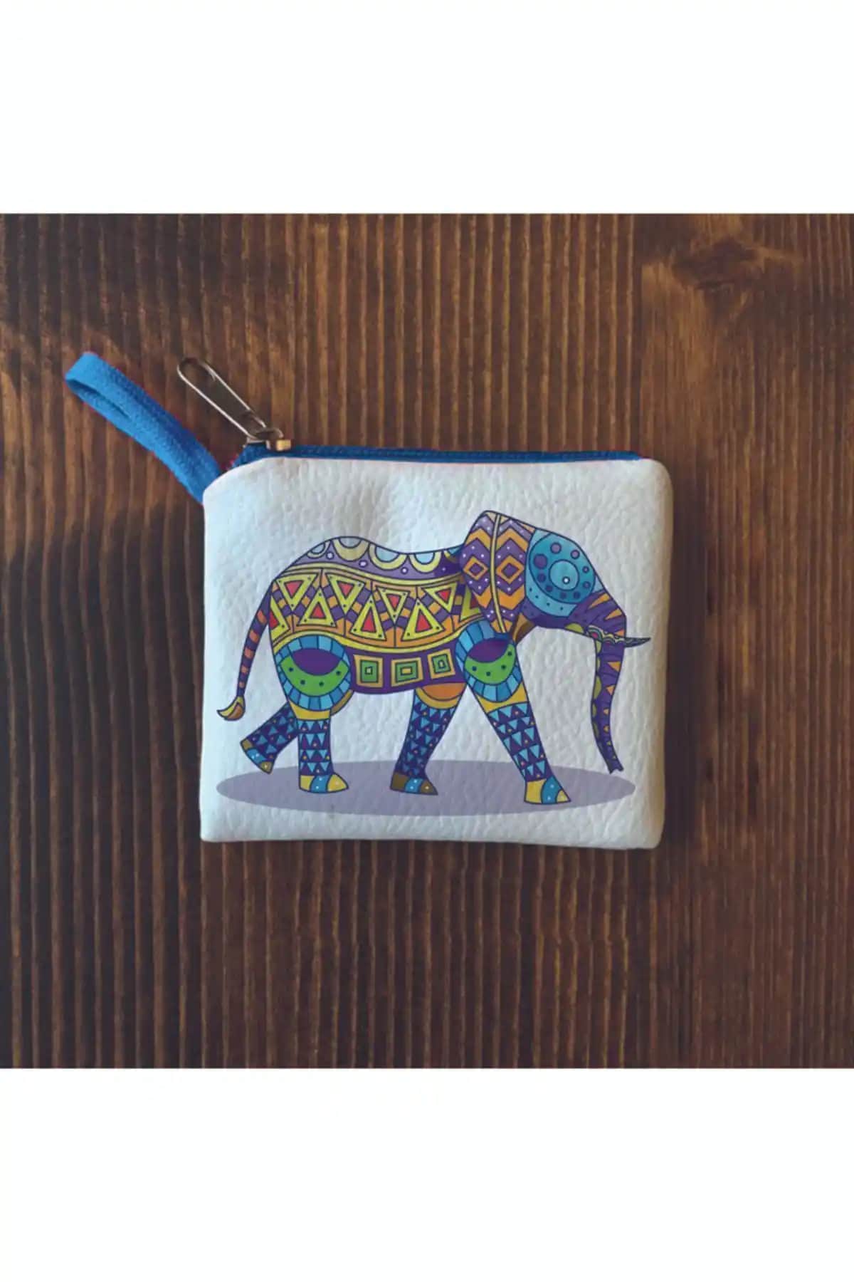 Filemo Tasarım Kadın Beyaz Mini Bozuk Para Cüzdanı Şıklık ve Fonksiyonellik Bir Arada