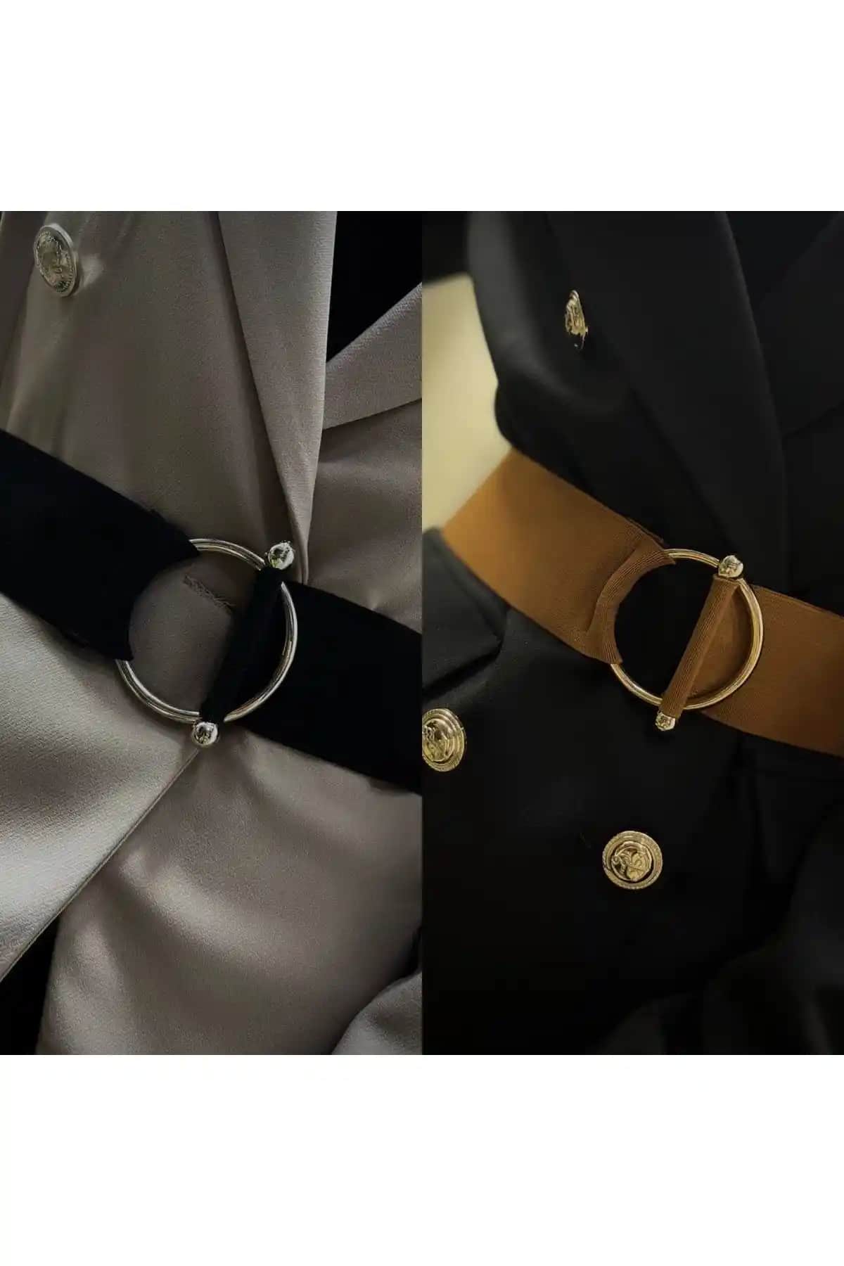 Fiori 2'li Elastik Kadın Kemeri: Şıklık ve Konforu Bir Arada Sunan Tasarım