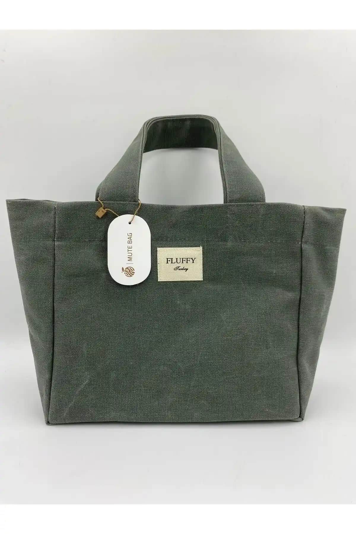 Fluffy Seaweed Mumlu Kanvas Çanta: Şıklık ve İşlevselliğin Modern Buluşması