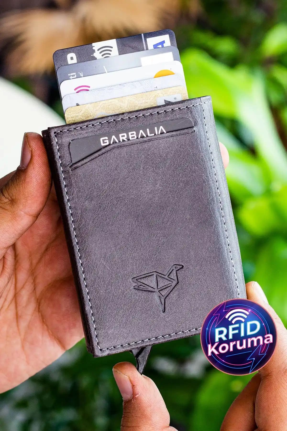 Garbalia Bryant Crazy Deri Mekanizmalı Gri Kartlık Cüzdan İnceleme ve Kullanıcı Yorumları