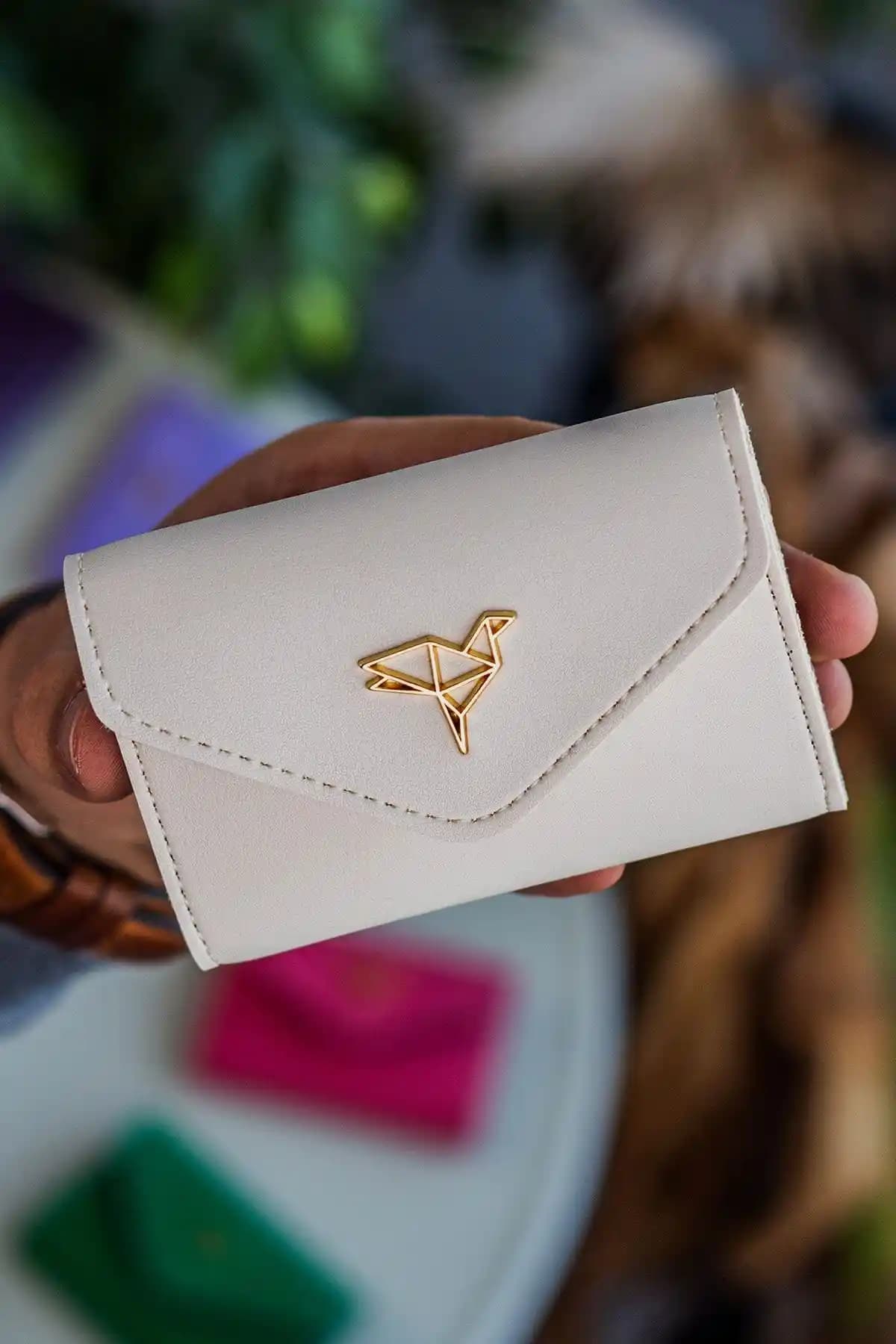 Garbalia Lviv Vegan Deri Akordiyon Kadın Cüzdanı Şık ve Fonksiyonel Tasarım