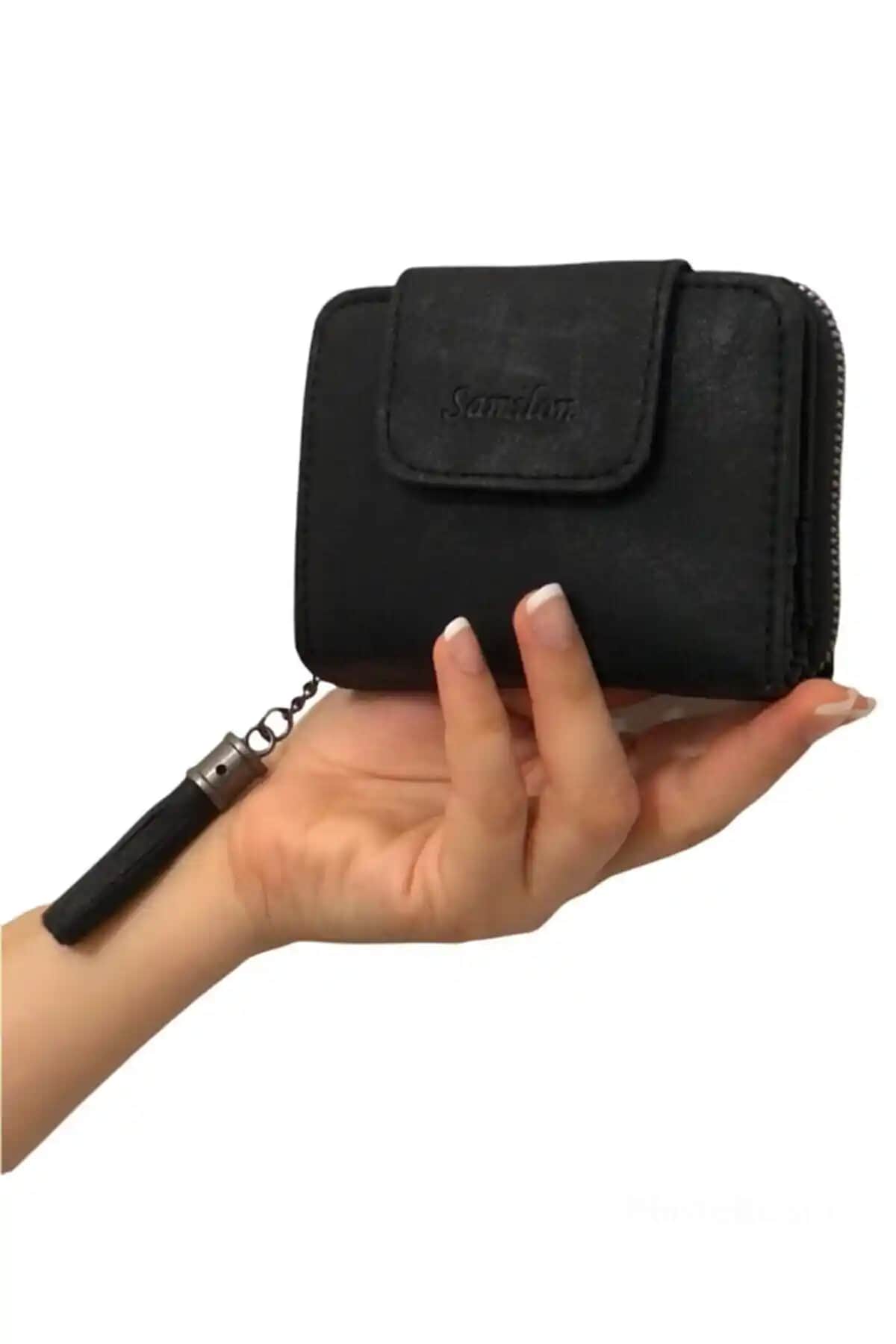 Genel Markalar Kadın Siyah Cüzdan ve El Çantası: Şık ve Kullanışlı Modern Aksesuar